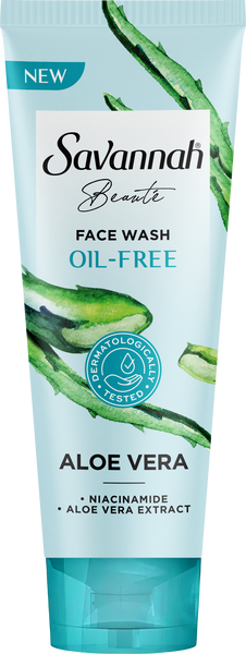 Savannah Beaute Facewash Aloe Vera for Oil Control 100ml