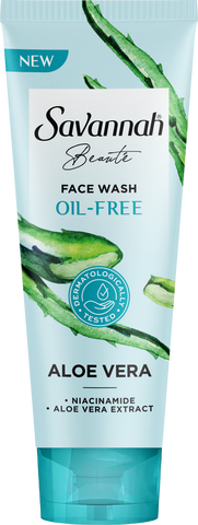 Savannah Beaute Facewash Aloe Vera for Oil Control 100ml