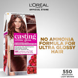 Casting CrãˆMe Gloss 550 Mahogany Light Brown