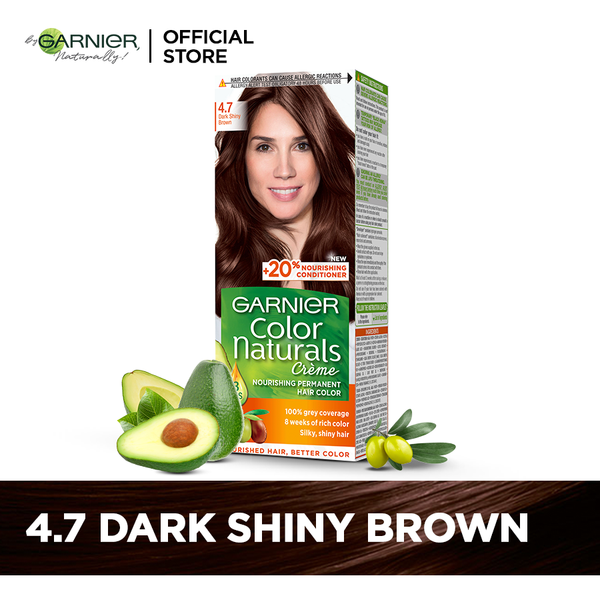 Garnier Color Naturals 4.7 Dark Shiny Brown