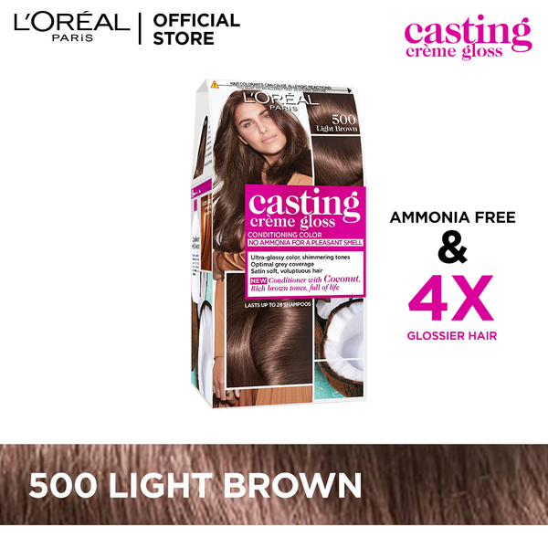 Casting CrãˆMe Gloss 500 Light Brown