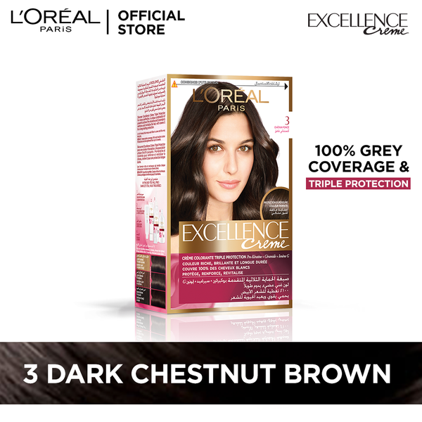 Excellence Creme 3 Dark Chestnutbrown