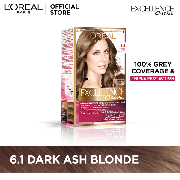 Excellence Creme 6.1 Dark Ash Blonde