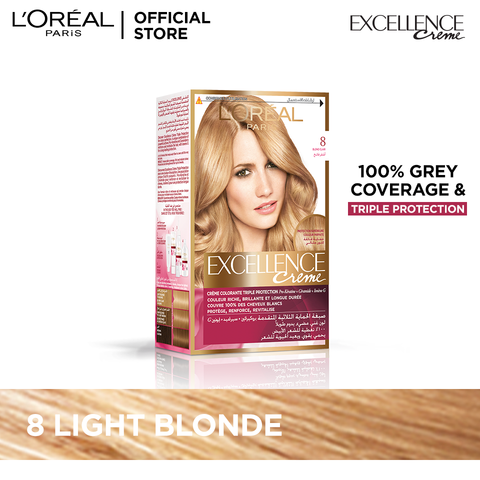 Excellence Creme 8 Light Blonde