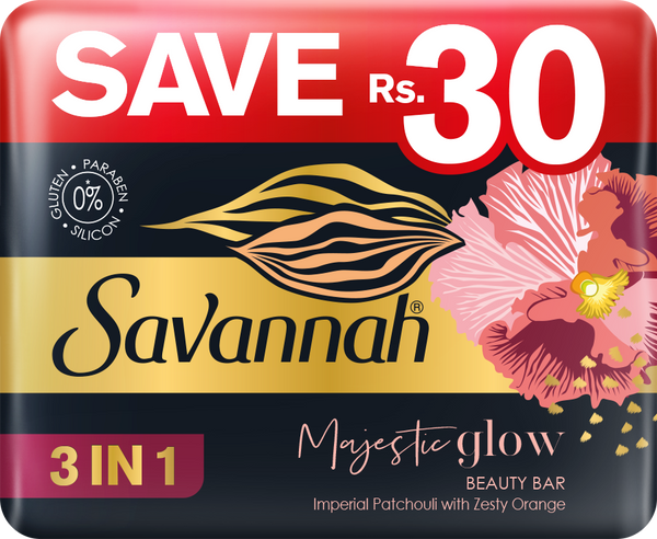 Savannah Glow Trio pack (3x125 gm)
