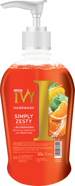 IVY Handwash Simply Zesty 400ML