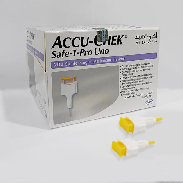 Accu-Chek Safe-T-Pro Uno - 200’s