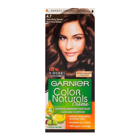 Garnier Color Naturals 4.7 Dark Shiny Brown