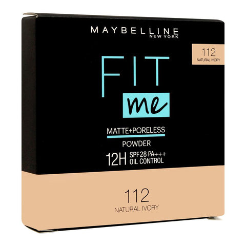 Fit Me Matte & Poreless Compact Powder 112 EBT X