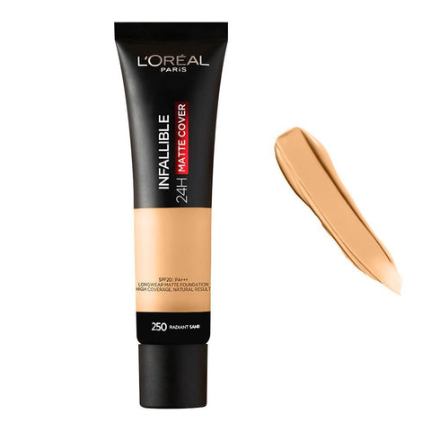 Infallible 24H Matte Cover Foundation 250 Radiant San