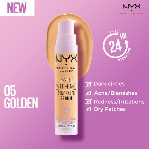 NYX Bare with me serum Concealer 05 Golden