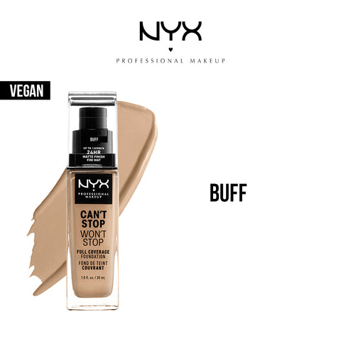 NYX Can't Stop Won't Stop 24 Hours Foundation-Buff
