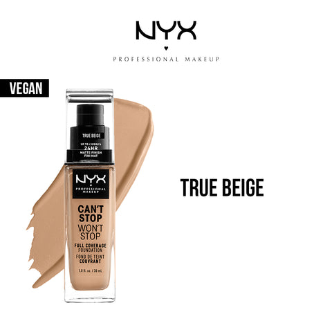 Can't Stop Won't Stop 24 Hours Foundation-True Beige