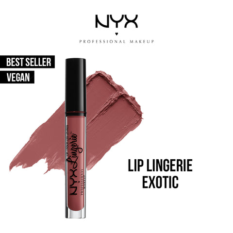 NYX Lingerie Liquid Lipstick- Exotic