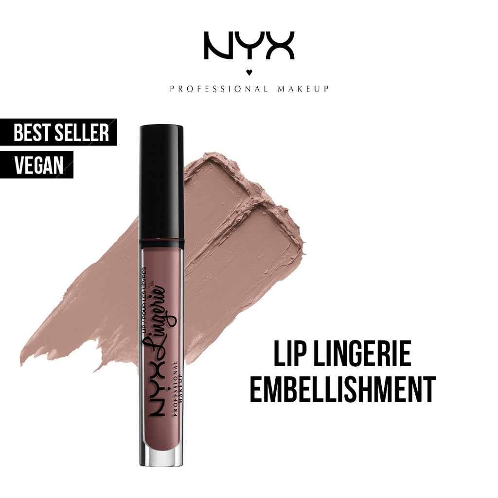 NYX Lingerie liquid lipstick-Embellishment