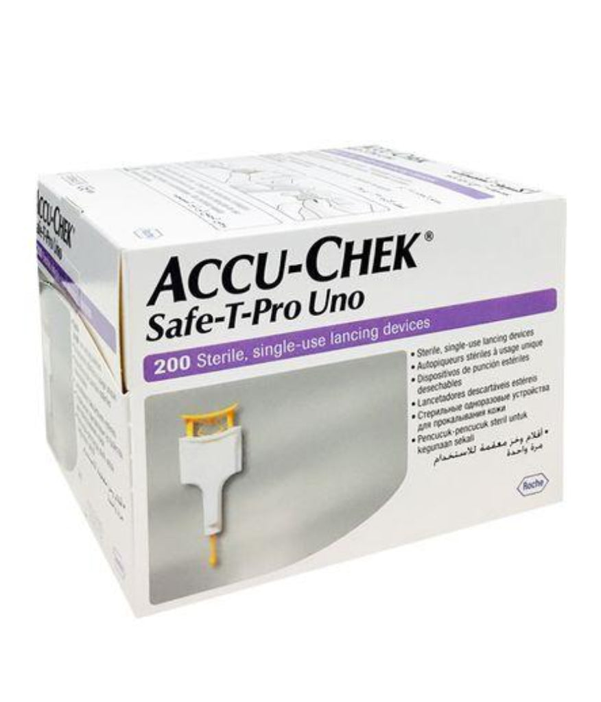 Accu-Chek Safe-T-Pro Uno - 200’s