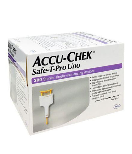 Accu-Chek Safe-T-Pro Uno - 200’s