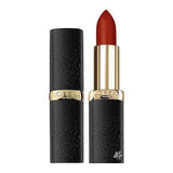 Color Riche Matte Nu - Swatch-LOMO-LIPS-LOREAL-MAKEUP-348 BRICK ROUGE-digimall.pk