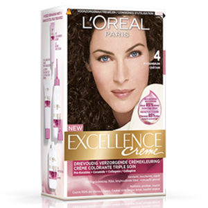 Excellence Creme 4 Brown Chatain-Hair Dye-Loreal Paris-Chatin-digimall.pk