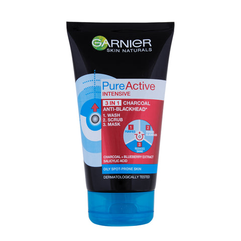 Garnier Men Pure Active Charcoal 3-in-1 50ml-skin-GARNIER-digimall.pk