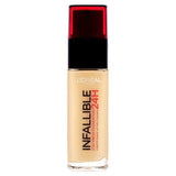 Infallible-Liquid-Foundation-24H - Swatch-LOMO-FACE-LOREAL-MAKEUP-golden beige-digimall.pk
